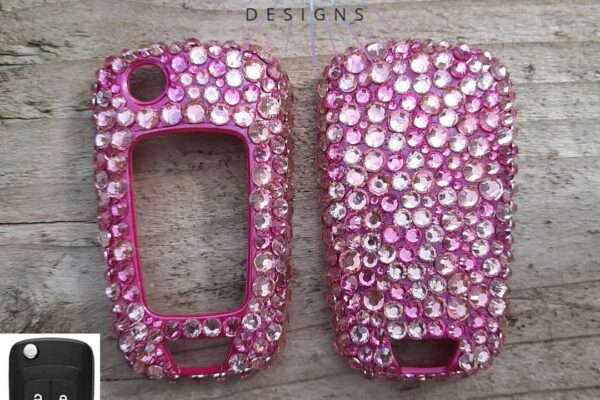 pink vauxhall key cover