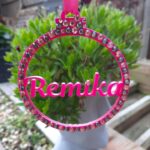 Hanging name bauble